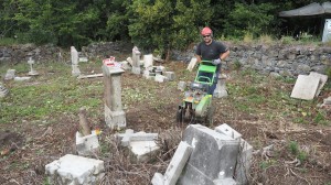 27 Workshop Revitalizace hřbitova ve Svatoboru 5. - 8. 7. 2018   